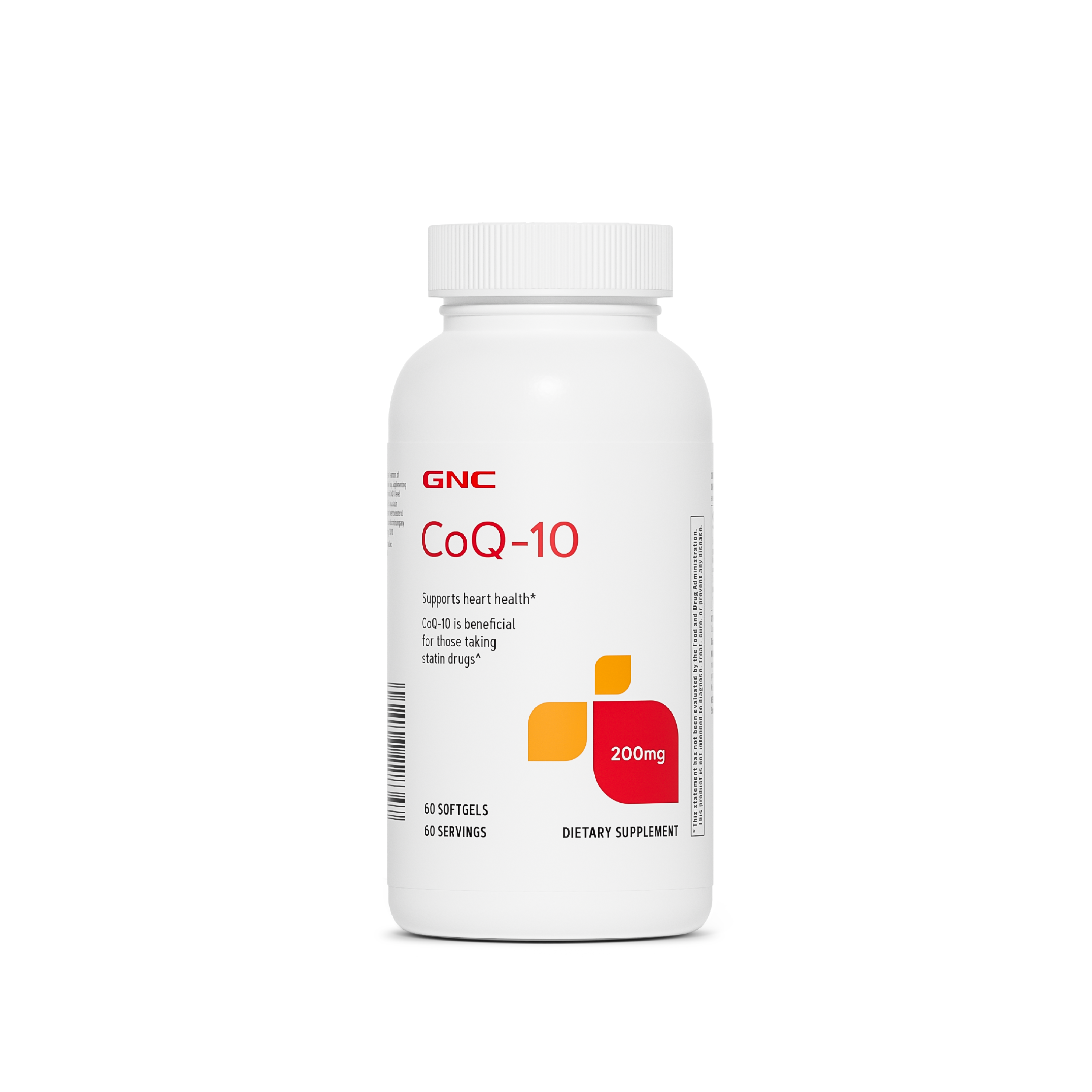 CoQ-10 200mg - 60 Softgels (60 Servings)  | GNC